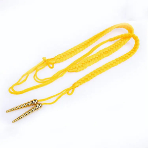 Factory Price Ceremony Aiguillette Uniform Shoulder Cords Best Quality Aiguillette Whole Selling Different Color Aiguillettes - Product Image 1