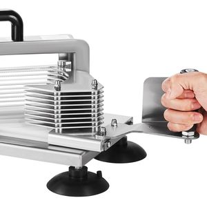 Affettatrice per Pomodori Professionale in Acciaio Inox da 1/4 di Pollice, Tagliaverdure Manuale Resistente - Product Image 4