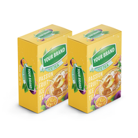 Exportkwaliteit Passievrucht Drinkpoeder Premix Zwarte Thee Poeder Snelle Bereiding Thee Groothandel