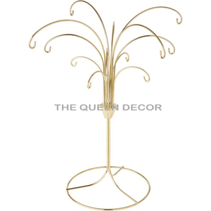 Exclusive Aluminum Metal <b>Tree</b> Shape Shinny Polished Decorative Christmas Decoration Display <b>Stand</b> Led Lighting Metal - Product Image 6