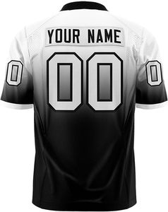 Maillot de football américain vierge en polyester maillé, vente en gros, fournisseur d'uniformes d'équipe personnalisés OEM, usine de vêtements de sport en gros - Product Image 6