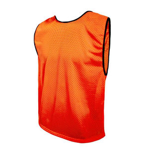 Chalecos de Fútbol Personalizados al por Mayor, Disponibles en Stock, con Logotipo Personalizado, Hechos de Algodón, para Entrenamiento de Equipos de Fútbol, Malla Transpirable, Servicio OEM Disponible - Product Image 2