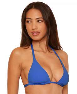Top de Bikini triangular reversible con código de color para Mujer | Becca - Product Image 4