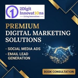 2Digit Innovations, Soluciones Empresariales Premium de Marketing Digital, Anuncios en Redes Sociales, Generación de Clientes Potenciales, Correo Electrónico Empresarial de Alta Calidad - Product Image 1