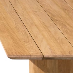 Mesa de Comedor de Madera de Teca Sólida, Natural, Finamente Lijada, Rectangular, Muebles de Madera para Hogar, Restaurante, Hotel, Villa, Exportador Mayorista - Product Image 3