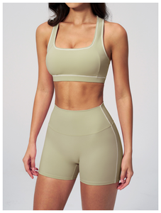 Highly Professional Women,s Slim Fit Workout Sportswear Set Includes High Waist Leggie Bra Plus Size Anti-Bacterial Stitch Cryst - Product Image 6