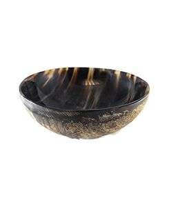 Bol en corne de buffle véritable, élégant bol de service décoratif, vaisselle en corne de buffle pour table à manger, vente en gros de plats en corne de buffle - Product Image 3