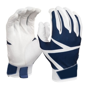 High Quality Custom Logo Breathable Leather Baseball Softball Batting <b>Gloves</b> with Short Cuff for Outfield Position <b>Ball</b> <b>Sports</b> - Product Image 3