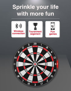 圣诞礼物批发现货SDB软尖飞镖无线连接蓝牙电子飞镖 - Product Image 2