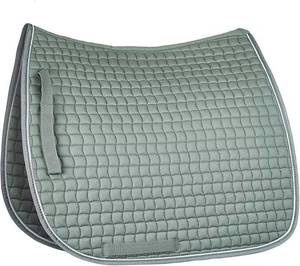 Ensemble de tapis de selle en coton assortis, faible MOQ, épaisseur 25 mm, tapis de selle de dressage avec rembourrage en mousse à mémoire de forme et doublure en maille respirante - Product Image 3