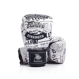 Gants d'entraînement Fairtex en cuir de vachette véritable, qualité originale, sur mesure, pour jeunes et adultes, à doigts entiers, légers - Product Image 3