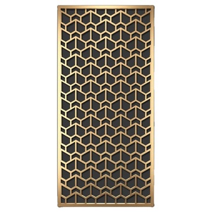 Cloison à cadre métallique avec bulle d'eau, diviseurs de pièces suspendus, décoration intérieure extérieure, acier, plastique, acrylique - Product Image 1