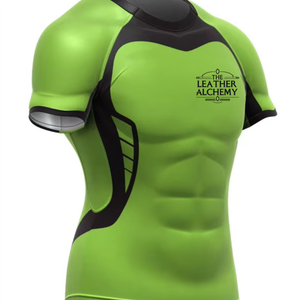 Training Shirt <b>Men</b> Gym Fitness Workout Shirt Athletic Performance Sports Wear Breathable Lightweight Quick Dry <b>Stretch</b> - Product Image 1