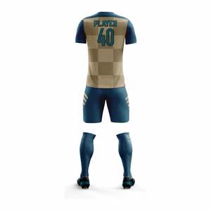 Uniformes de Fútbol Personalizados 100% Poliéster, Camisetas de Manga Corta, Pantalones Cortos de Fútbol, Uniformes de Entrenamiento, OEM ODM - Product Image 5