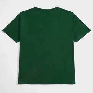 T-shirt tendance pour homme 2026, coupe ajustée, en coton stretch, avec logo personnalisé, impression DTG, haute qualité, longueur courte, impression flocage - Product Image 4