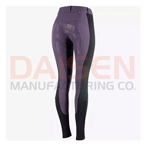 Pantalons d'équitation pour femmes avec grip en silicone, leggings d'équitation extensibles, taille haute, respirants, coupe performante - Product Image 6