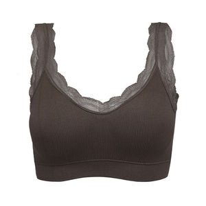 Soutien-gorge de sport respirant et confortable pour femme, à col en U, couleur unie, sans manches, séchage rapide, design unique, vente chaude - Product Image 5