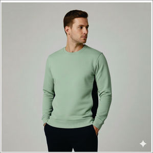 Producto de Alta Demanda, Sudadera Moderna para Hombre, Sudadera Básica de Algodón Mezclado, Peso Medio, Talla OEM - Product Image 4