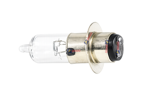 Bombilla halógena M5 KB 100 para TVS Suzuki Scooty Yamaha RX 100 Splendor P17, calidad de exportación para repuestos de motocicletas en India, Orado. - Product Image 1