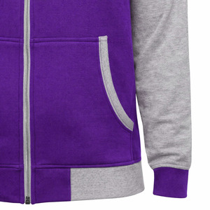 Fabricant professionnel, conception OEM personnalisée, sweat à capuche zippé en polaire pour homme, respirant, séchage rapide, vêtements décontractés, toutes tailles disponibles - Product Image 6