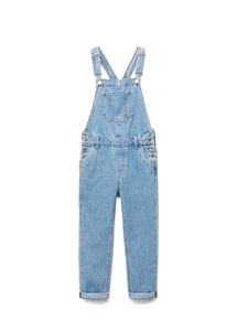 Peto vaquero de alta calidad para niñas, 100% algodón, transpirable, informal, para uso exterior, con logo personalizado. - Product Image 3