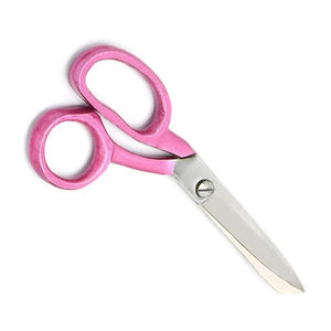 Tijeras de sastre funcionales para diestros, con revestimiento rosa, tijeras de costura domésticas, tijeras para cortar tela con mango de acero inoxidable - Product Image 5