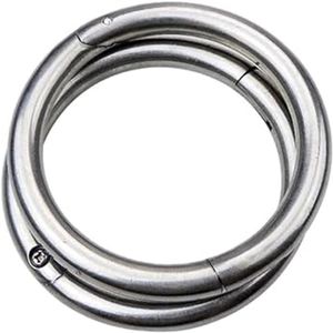 Bull Nose <b>Ring</b> for Cattle-High Quality Obstetric Appliances Stainless Steel Customized Printing & <b>Size</b> for Farmers Veterinarians - Product Image 1