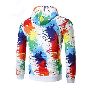Sweat-shirt à capuche décontracté pour homme, respirant, doux, chaud, vêtements de sport, fournisseur direct d'usine OEM ODM - Product Image 2