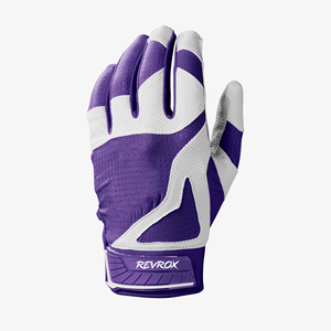 Gants de frappe de baseball en cuir Cabreta unisexes, professionnels, avec logo et design personnalisés, respirants - Product Image 2