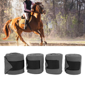 Vendas al por mayor de vendas de poliéster duraderas Awaisi International para caballos, con cierre, tamaño personalizado, vendas de protección ecuestre para las patas. - Product Image 3