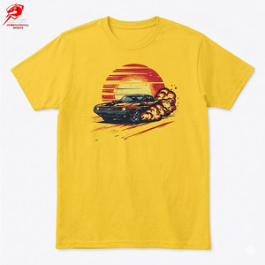 T-shirt DTF Streetwear Tendance pour Homme – Design Graphique Premium, Manches Courtes Décontractées, Vêtement Quotidien à la Mode - Product Image 1