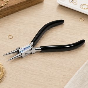 Pince à bec rond professionnelle en acier inoxydable pour la fabrication de bijoux, pliage de fil et formage de boucles, avec poignée confortable - Product Image 4