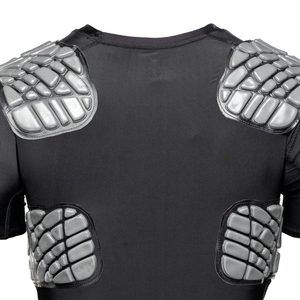 Men’s Football Protective <b>Padded</b> Compression Shirt Quick Dry Moisture Wicking Athletic Base Layer compression Shirts - Product Image 6
