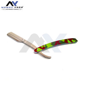 Handheld Barber Razors Shaving Tools Clean Shaves Beard Professional Grooming Salon Shaving Beard Paper Coated <b>Swing</b> Lock Razors - Product Image 3