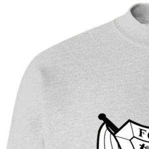 Sudadera Gris con Letras Griegas Sigma Gamma Rho para Mujer, Sudadera de Forro Polar con Cuello Redondo y Estampado, Personalizada, Informal, Universitaria - Product Image 4