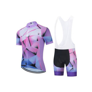 OEM 2026 Latest Design Service <b>Cycling</b> Clothing Short Sleeve Bike Uniform Custom Printing Biking Set - Product Image 5