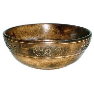 Home Decorative Item Wooden Serving Bowl High Quality Unique Design <b>Top</b> Standard Product Hot Selling Indian Handicraft Item - Product Image 2