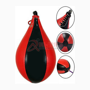 Fitness & Body Building High Quality Leather <b>Boxing</b> <b>Speed</b> Ball Punch <b>Bag</b> Training MMA Punching Balls & <b>Speed</b> Balls - Product Image 4