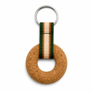 Llavero de Corcho de Vino Personalizado con Logotipo Grabado con Láser, Anillo de Corcho Natural, Recuerdo de Bodega, Recuerdo de Boda, Regalo para Amantes del Vino, Venta al por Mayor - Product Image 3