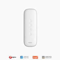 Contrôleur de scène intelligent sans fil Zigbee SH-SS-ZB4-001, interrupteur à distance à 4 boutons, compatible avec les systèmes d'automatisation de la maison intelligente