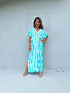 Vestido Kaftan para Mujer Callie, Talla Pequeña, Vestido Largo para Vacaciones de Verano - Product Image 6