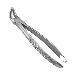 Forceps d'extraction dentaire en acier inoxydable avec poignée moletée, pinces manuelles d'orthodontie pour l'élimination des dents, instrument de classe I - Product Image 1