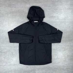 ชุดแจ็คเก็ตกันลมและกางเกงขายาวสำหรับผู้ชาย ชุดฮู้ดดี้และกางเกงขาสั้นกันลมสำหรับฤดูใบไม้ร่วง ราคาขายส่งจากโรงงาน - Product Image 4