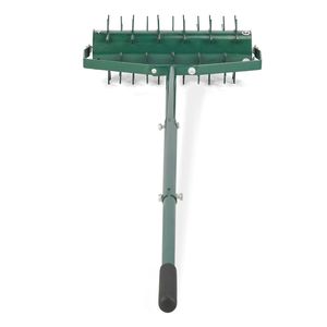Aeratore Manuale per Prato con Ruote da 18 Pollici, Strumento Robusto per l'Aerazione del Giardino - Product Image 2