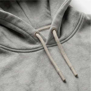 Sweat-shirt à capuche personnalisé en gros, design hiver, couleur pigmentée, effet soleil délavé, respirant, pour hommes et femmes, vêtements de sport - Product Image 4