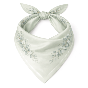 Pañuelo de cuello de moda, bufanda de algodón y seda, ligero, informal, estampado paisley, color liso, accesorio triangular y cuadrado para el verano - Product Image 4