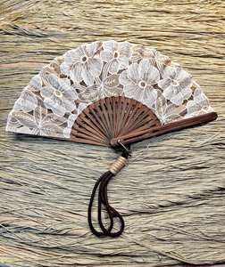 Artisan Made Modern Handicraft Wooden <b>Folding</b> <b>Hand</b> <b>Fan</b> Natural Wood Appearance Compact Portable Structure Eco Friendly Cooling - Product Image 4