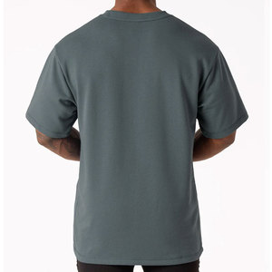 Ropa Deportiva de Verano al Por Mayor, 100% Algodón, Manga Corta, Ecológica, Compresible, Tallas Grandes, Corte Regular, Material Transpirable - Product Image 3