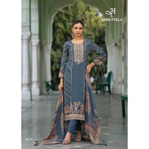 <b>Women</b> Viscose Maslin Kurti Pant Set Digital Print Designer <b>Kurta</b> Set Ethnic Wear Comfortable Daily Wear Festive Stylish Outfit - Product Image 1