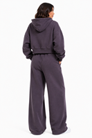 Ensembles de sweats à capuche courts et de joggings surdimensionnés pour femmes, avec logo personnalisé, vente en gros, streetwear décontracté, fabrication à faible MOQ